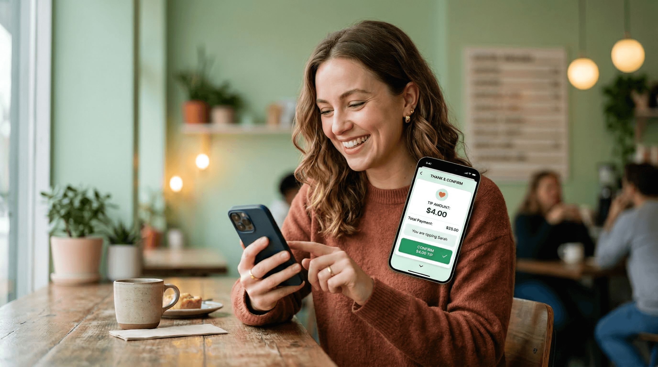 Customer booking a beauty appointment on the Harmelix app